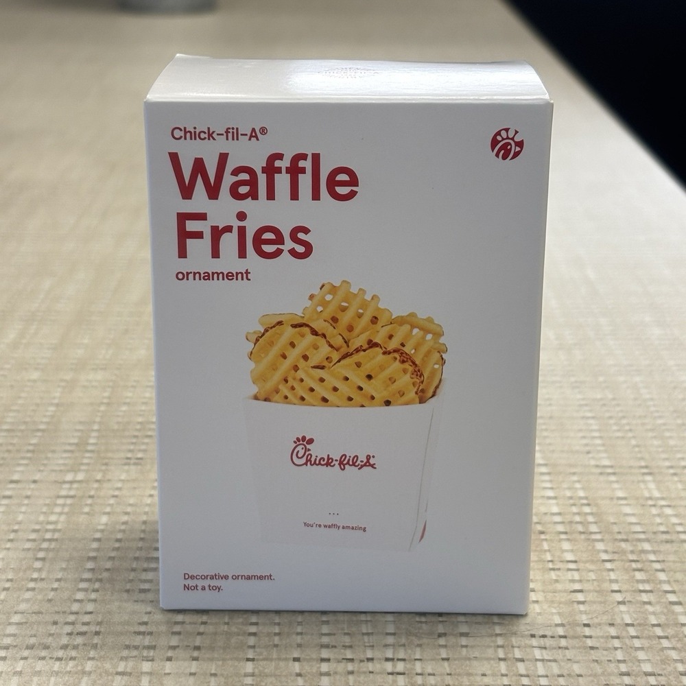 CHICK-FIL-A‎ Christmas 2025 WAFFLE FRIES Ornament